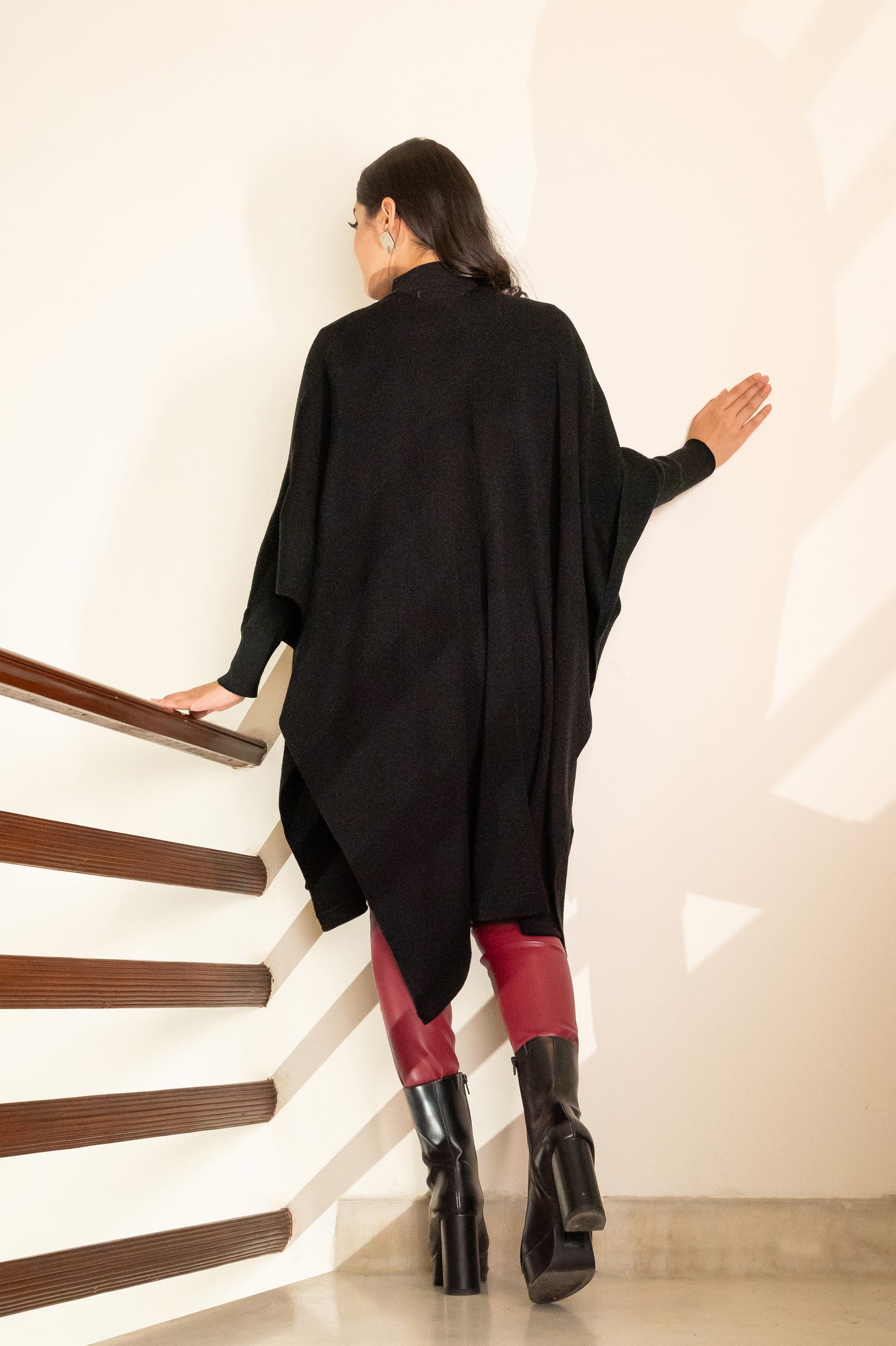 Cape with Metal Embellishments